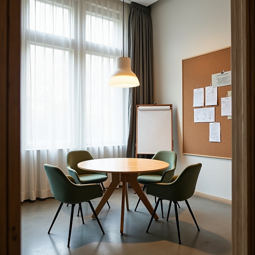 Sala de consultanță din biroul GreenMay Whisper