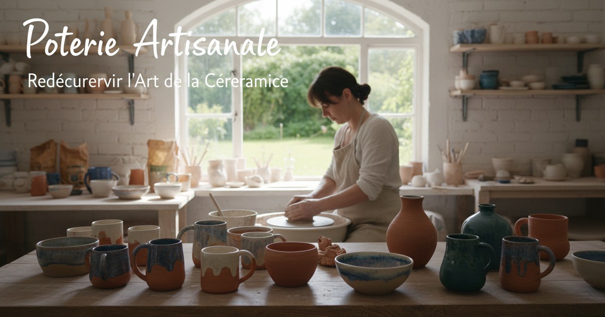 Poterie artisanale : redécouvrir l’art de la céramique