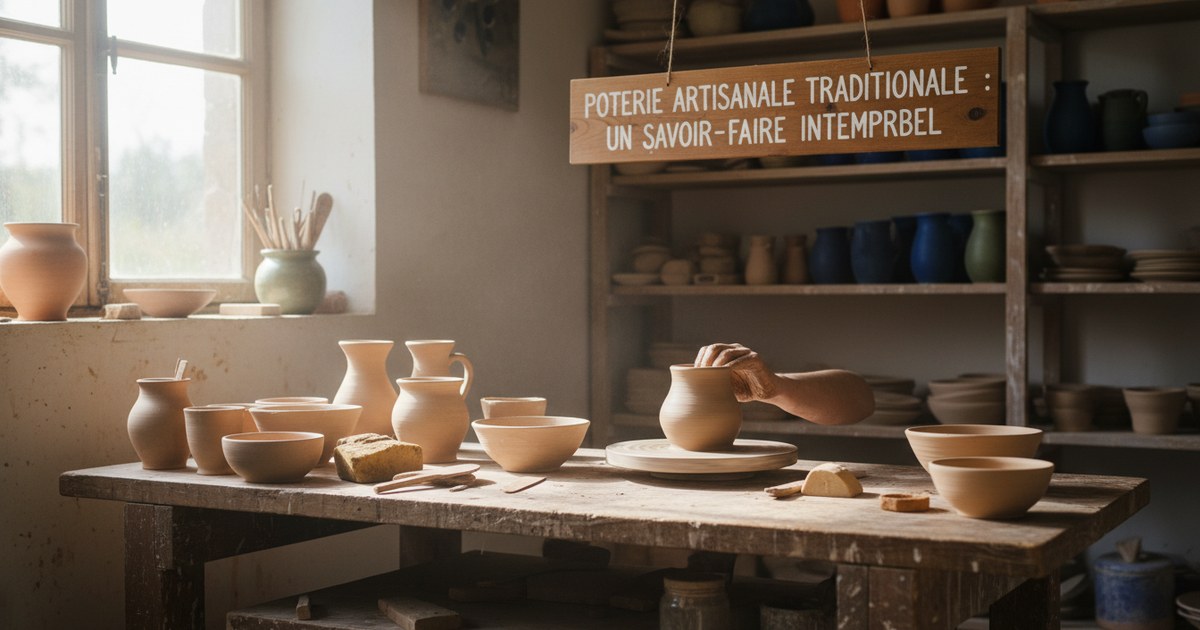 La poterie artisanale traditionnelle : un savoir-faire intemporel