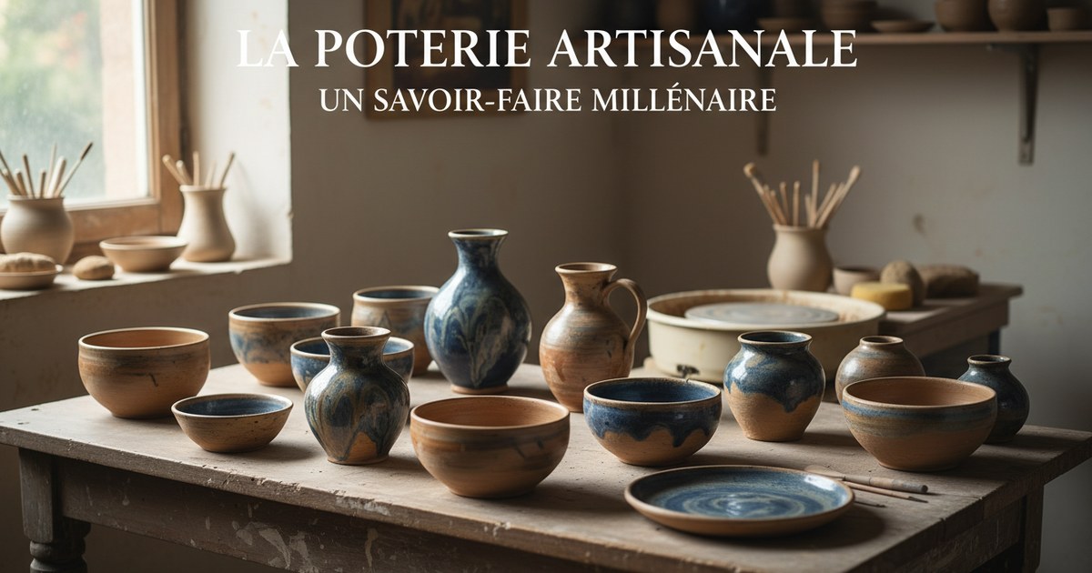 La poterie artisanale : un savoir-faire millénaire