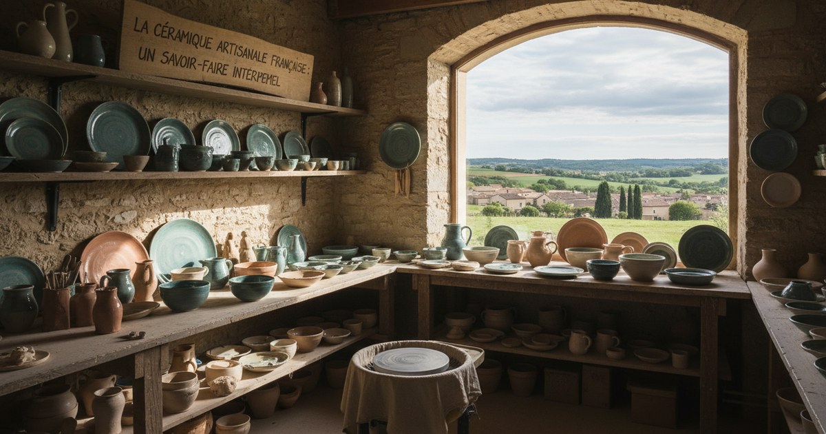 La céramique artisanale française : un savoir-faire intemporel